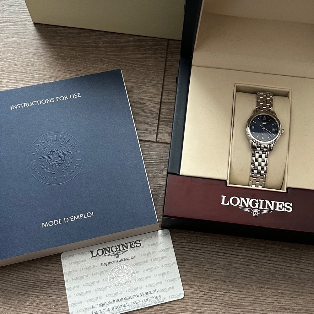Longines Flagship Automatic Blue Dial Ladies Watch - image 1